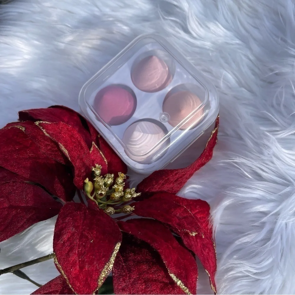 NEW Set Of 4 Makeup Sponges Foundation Powder